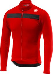 Manga Larga Castelli Puro 3 Jersey Rojo