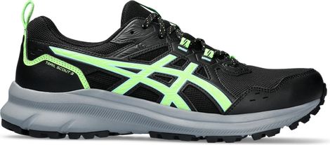 Asics Trail Running Shoes Trail Scout 3 Black Green