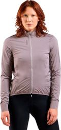 Veste Manches Longues Femme Odlo Zeroweight Performance Knit Gris