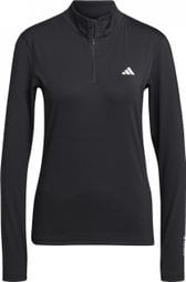 Maillot d'entraînement à manches longues quarter-zip femme adidasTechfit