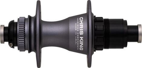 Chris King R45D Rear Hub | 24 Holes | 12x142 mm | CenterLock | Matte Grey