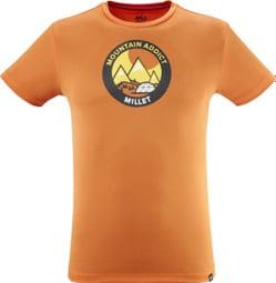 Heren Millet Dream Peak Orange T-Shirt