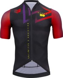 Kenny Escape Kurzarmtrikot Schwarz/Rot