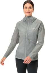 Wasserdichte Jacke für Damen Vaude Scopi 2.5L Grau