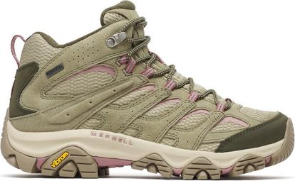 Merrell Moab 3 Mid Gore-Tex Hiking Shoes for Women, Green