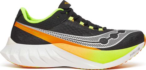 Chaussures Running Saucony Endorphin Pro 4 Noir/Orange/Jaune Homme