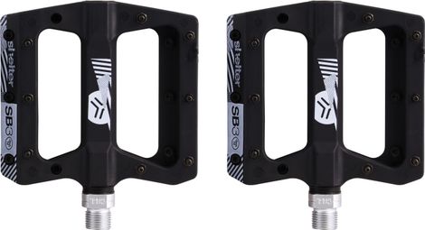 SB3 Shelter Flat Pedals Black