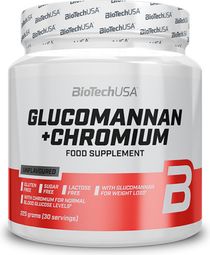 Glucomannan + Chromium (225g) - Biotech Usa -  Coupe Faim