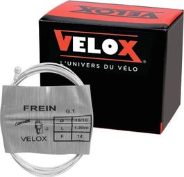 Boîte de 25 câbles de frein vélo route-City galva Velox 1.8 m