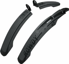 Ein Paar SKS Rowdy-Schutzbleche, Set 20–24 Zoll, schwarz