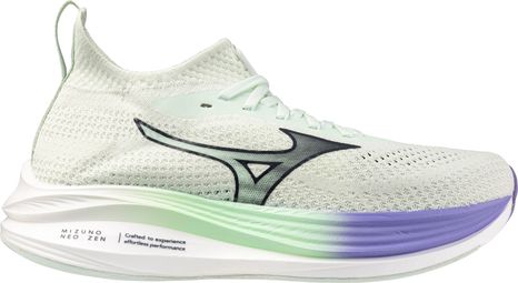 Chaussures Running Mizuno Neo Zen Blanc/Vert/Violet Femme
