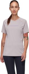 Camiseta técnica para mujer Mammut Selun FL Logo Morado