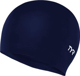 TYR Latex Swim Cap NAVY ALL