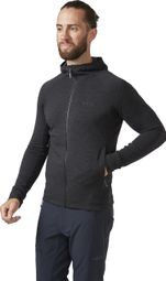 Rab Nexus Hooded Fleece Schwarz S