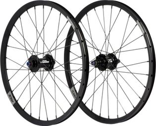 Paire de Roues Alu Expert Pride Helium Fusion 10/10mm