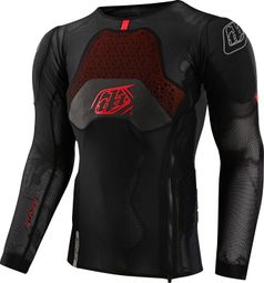 Troy Lee Designs Stage Ghost D30 Black Unisex Long Sleeve Protective Jersey