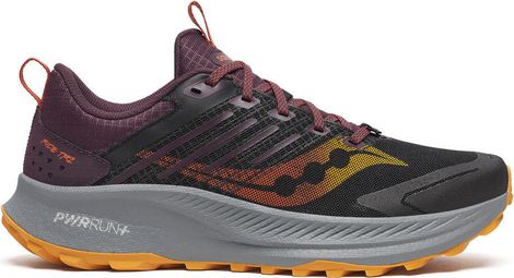 Zapatillas Trail Saucony Ride TR2 Negro/Amarillo, Hombre
