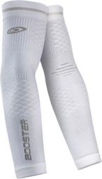 Calentadores de brazo BV Sport Booster Blanco