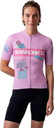 Maillot vélo mesh manches courtes femme Cyclisme M8-W NRC Pink Rose