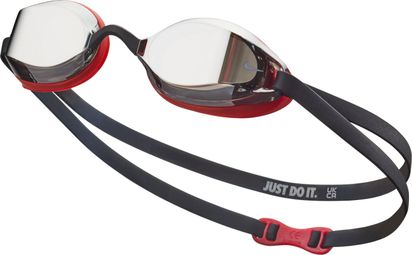 Lunettes de natation Nike Swim Legacy Mirrored Rouge/Noir