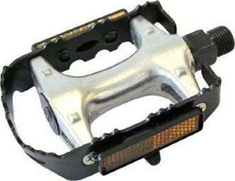 Pédales syndicales SP-910S. Maison en aluminium / cage en acier. 9/16. (Package suspendu)