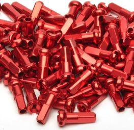 Têtes de Rayon Reverse Aluminium Rouge (x38)