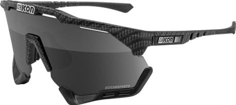 Scicon Sports Aeroshade XL Lunettes De Soleil De Performance Sportive (Scnpp Multimiror Silver/Compagnon De Carbone)