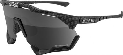 Scicon Sports Aeroshade XL Lunettes De Soleil De Performance Sportive (Scnpp Multimiror Silver/Compagnon De Carbone)
