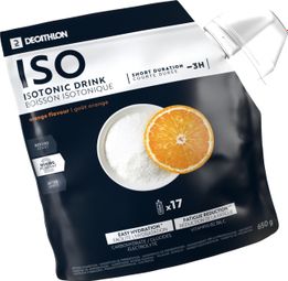 Boisson isotonique Decathlon Nutrition Iso Orange 650g