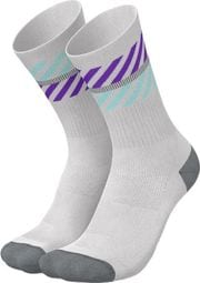 Incylence Merino Light Lanes Socken Grau/Violett