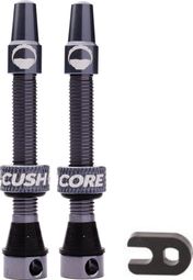 CushCore Tubeless Valves 55 mm Grey Titanium