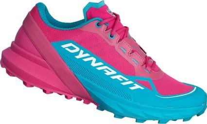 Dynafit Ultra 50 Trailrunning-Schuhe Pink / Blau Damen