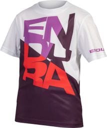 Kinder T-Shirt Endura SingleTrack Core Violett