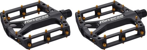 Reverse Black One Pedals Black / Gold