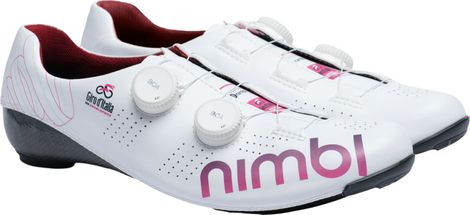 Zapatillas de carretera Nimbl Ultimate Exceed - Giro d'Italia Edición Limitada Blanco