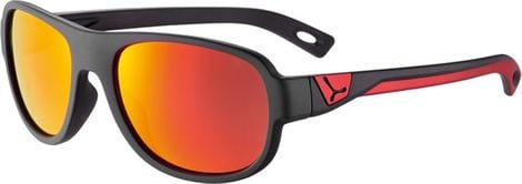 Cébé Zac Kinder Sonnenbrille Schwarz Rot / Grau Rot