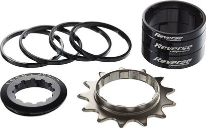 Single Speed Reverse Sprocket Kit 13 Teeth Black