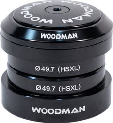 Woodman Headset External Axis HSA (49.7) XL Cannondale 1.5 'Black