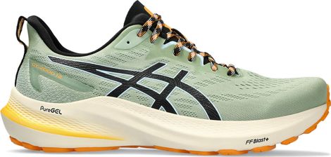 Chaussures de Trail Running Asics GT-2000 12 TR Vert Beige