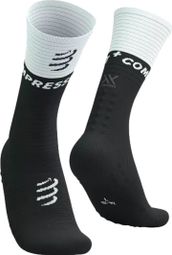 Compressport Mid Compression Socks V2.0 Schwarz/Weiß