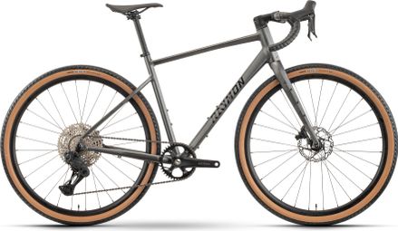 Raymon Territ Ultra gravelfiets met Shimano GRX Di2 12V, 700 mm, grijs, 2027