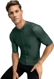 Maillot vélo manches courtes homme Cyclisme M2 Dirty Road Vert Armée