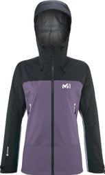 Millet Kamet Gtx Waterproof Jacket Black Violet Women's M