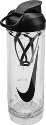 Shaker 700 ml Nike TR Recharge 2.0 Transparent Noir