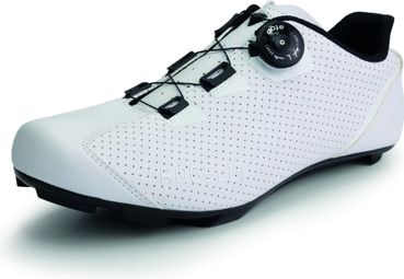 Chaussures De Velo Route Rogelli R-400 Race - Unisexe - Blanc