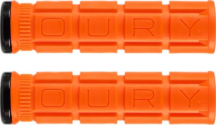 Manopole Oury Grip Lock-On V2 Blaze Orange