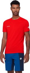 Mammut Ducan FL technisch T-shirt voor heren, rood