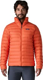 Chaqueta acolchada Patagonia Down Sweater naranja para hombre