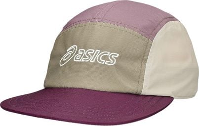 Casquette Asics 5 Panel Cap Rose/Beige