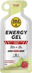 Gel énergétique GoldNutrition Energy Gel Fraise/Citron vert - 40g